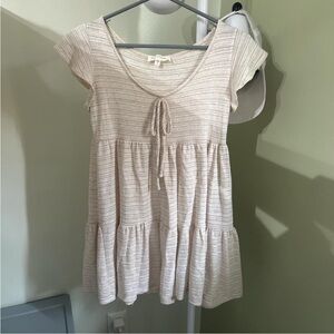 Super cute tan and light brown sun dress (bought from TJ Maxx)